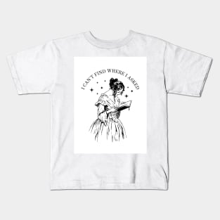 i can't find where I asked Kids T-Shirt